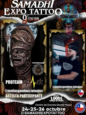 Chilean Artist @matiasgamboa.tatuajes Joins Star - Studded Lineup For Samadhi...