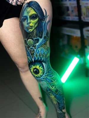 SPARK Tattoo Ink Powers Stunning Artwork: Vibrant Color Retention Shines From...