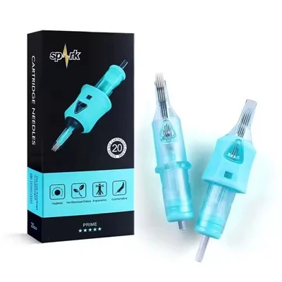 Spark Safe Convenient 316 Stainless Steel Size M1 Premium Sterile Disposable Tattoo Cartridge Needle For Body Art Tattooing