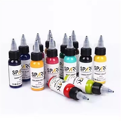 Hot Premium Professional Spark Long-lasting Organic 30 ML Disposable Ink Tattoo For Tattooing