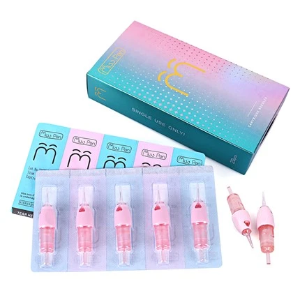 Newest 20pcs/box SPARK Misspen PMU Cartridge Disposable Sterile Tattoo Needle Eyebrow Cartridge