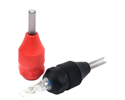 High Quality Sterilized 25mm Colors Grip Tattoo Needle Grip